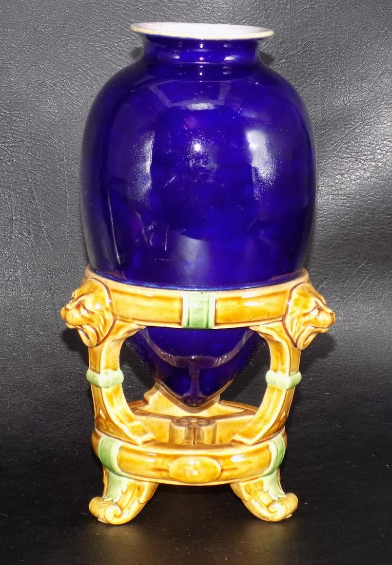 Unique Vintage Minton Majolica Vase. (1 of 6)