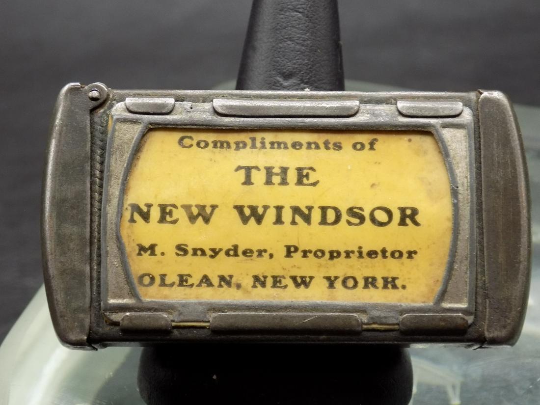 Vintage advertising match safe (1 of 4)