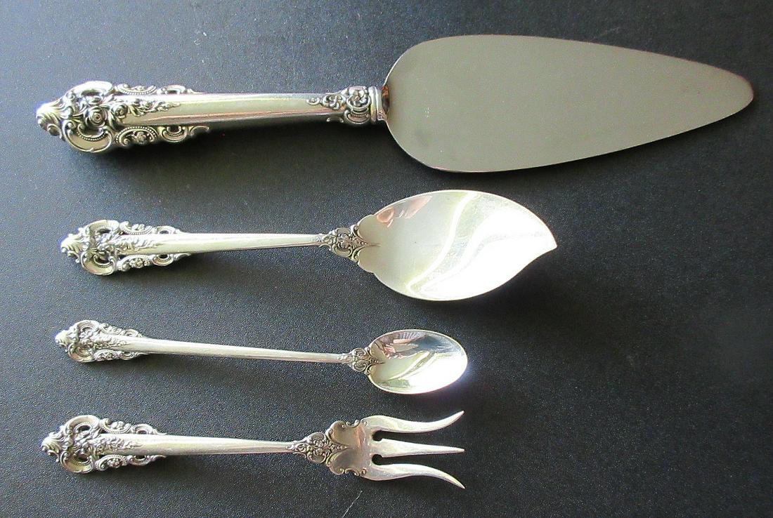 Four Elegant Vintage Grande Baroque Sterling Silver Serving Pieces (1 of 4)