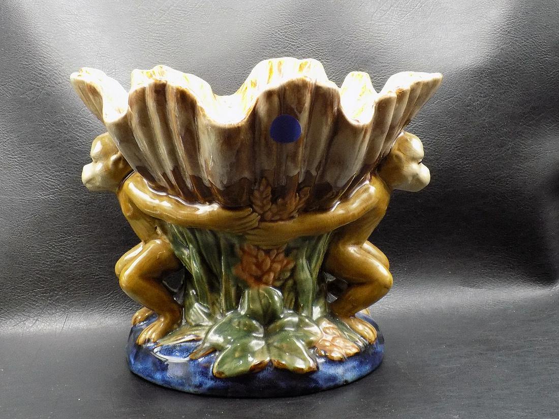 Unusual Vintage Porcelain Vase with Monkeys (1 of 7)
