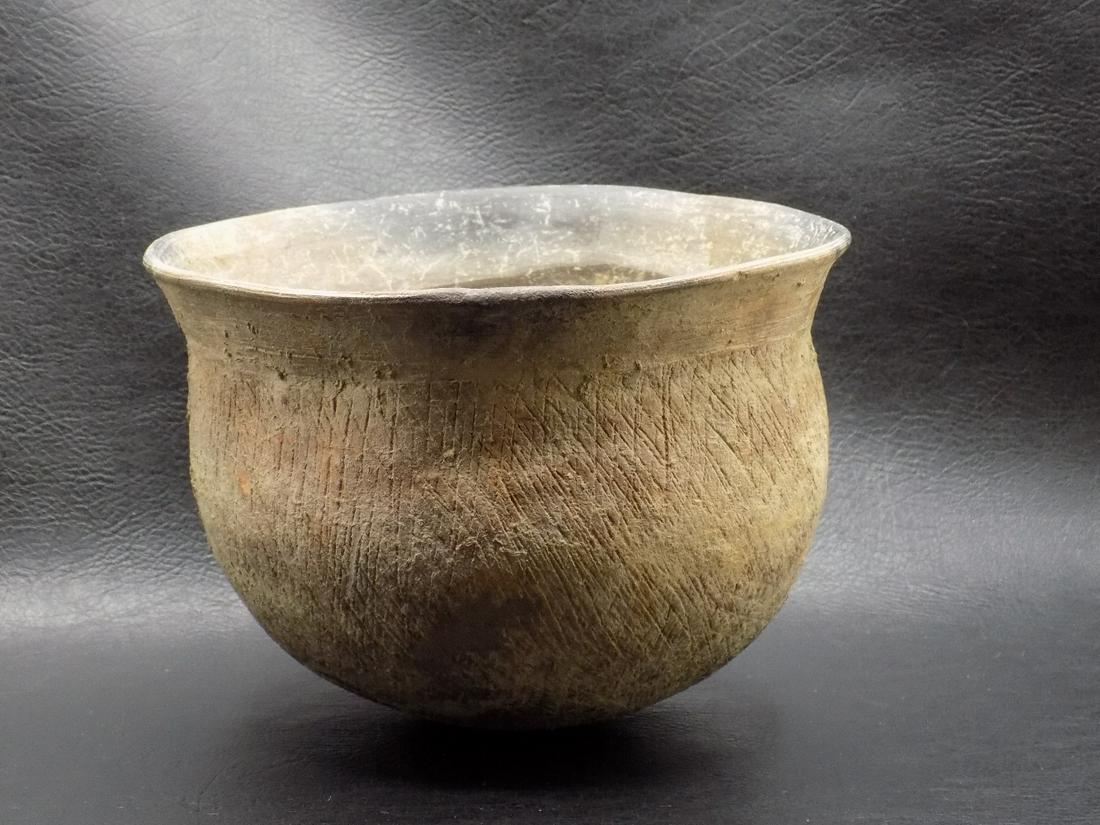 Rare Oriental 1000-500 BC Incised Bowl Ban China-Thailand (1 of 12)