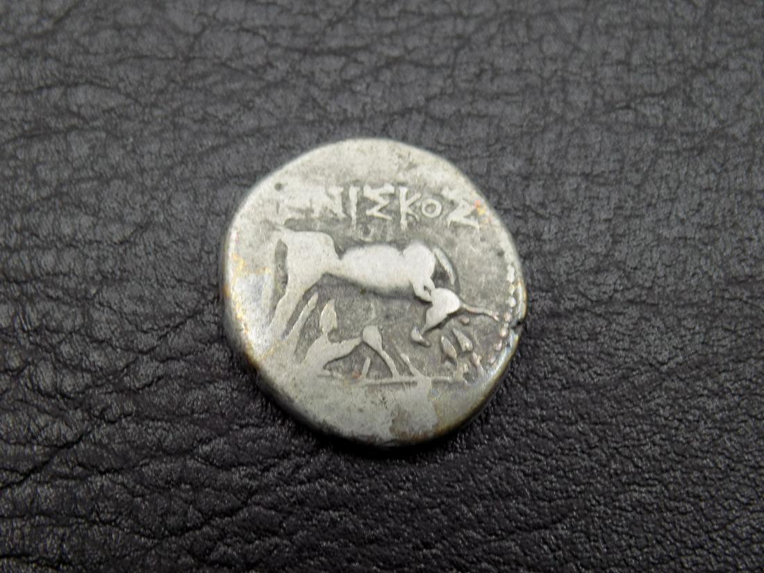Dyrrachium Silver Drachm 200-45 BC.: Dyrrachium Silver Drachm 200-45 BC. Please use photos to grade