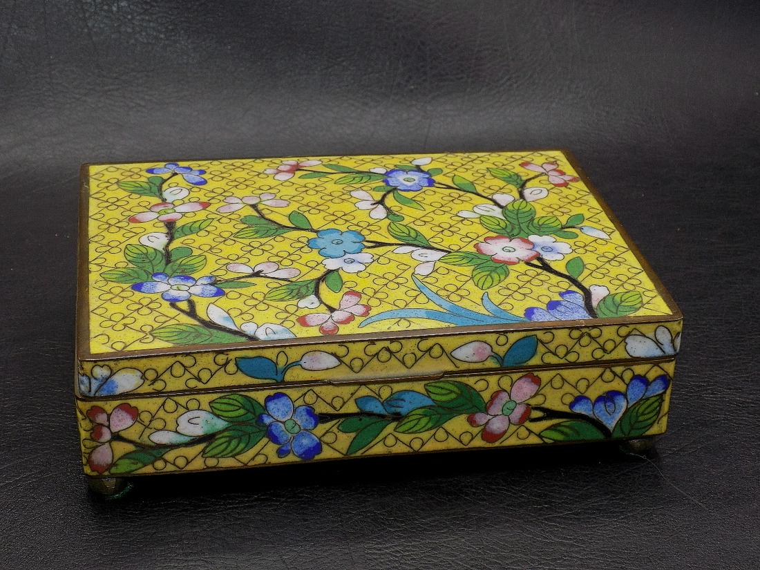 Intricate Vintage Oriental Cloisonne Box (1 of 7)