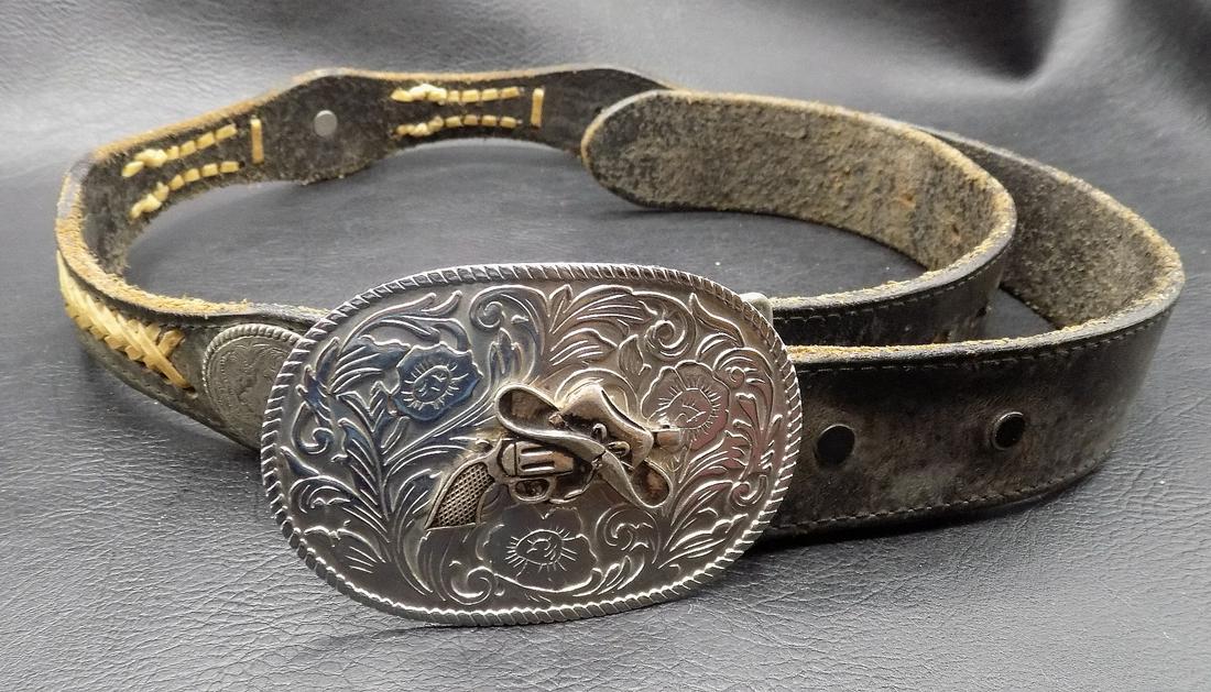Vintage Concho Cowboy Belt (1 of 12)