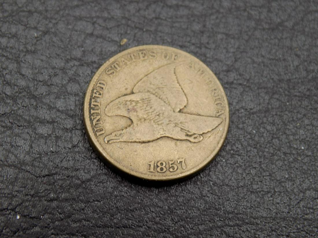 1857 Flying Eagle Half Cent (1 of 2)
