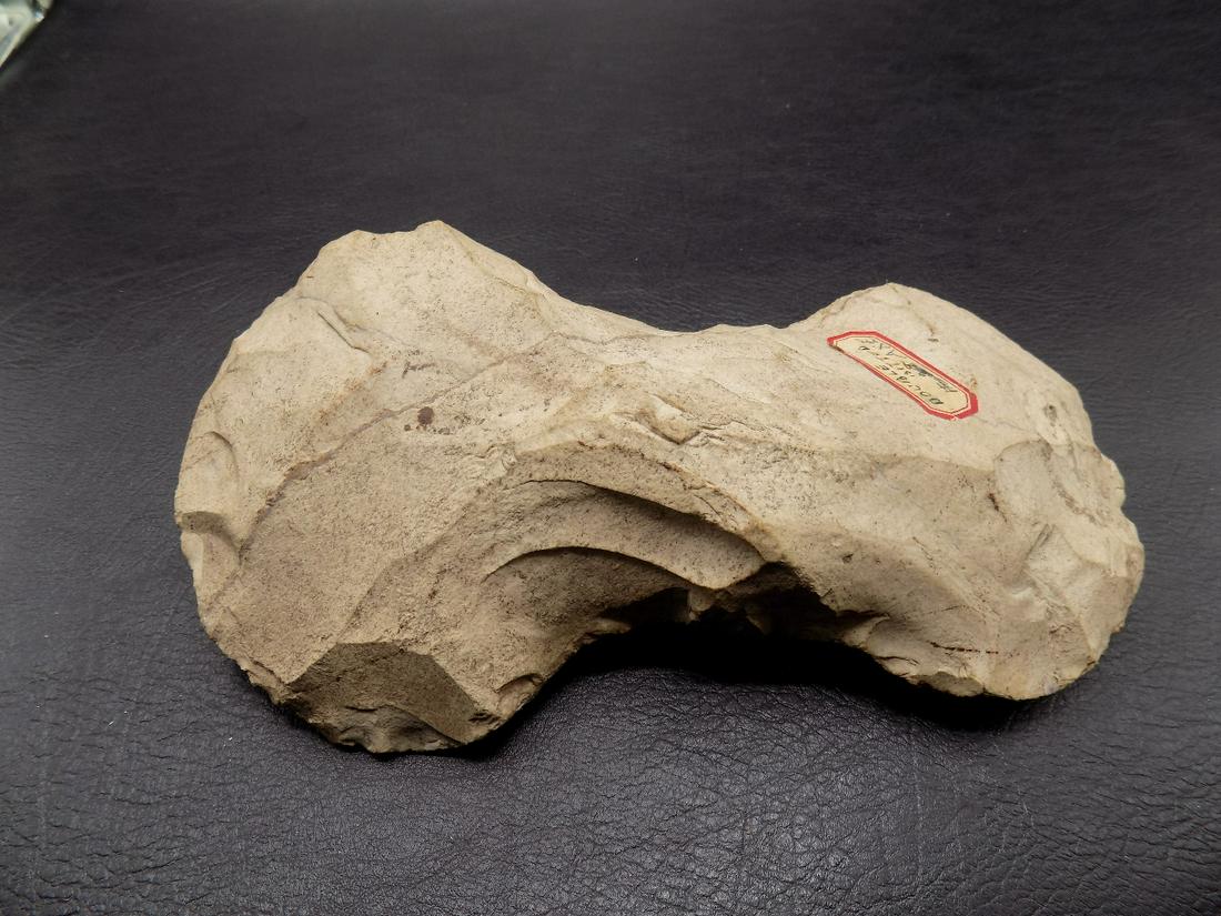 Nice Native American Indian Flint Axe Head (1 of 5)