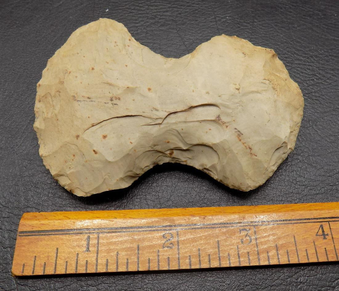 Nice Native American Indian Flint Axe Head (1 of 3)