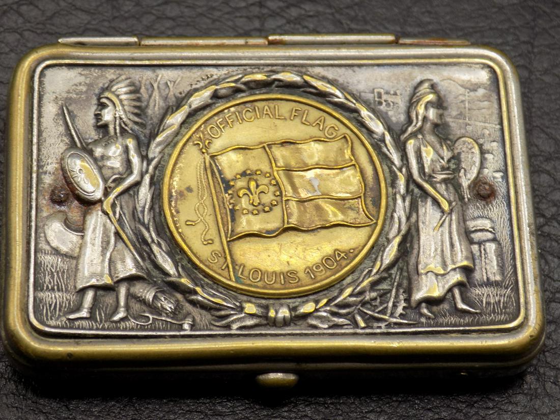 1904 St. Louis Word’s Fair match safe. (1 of 5)