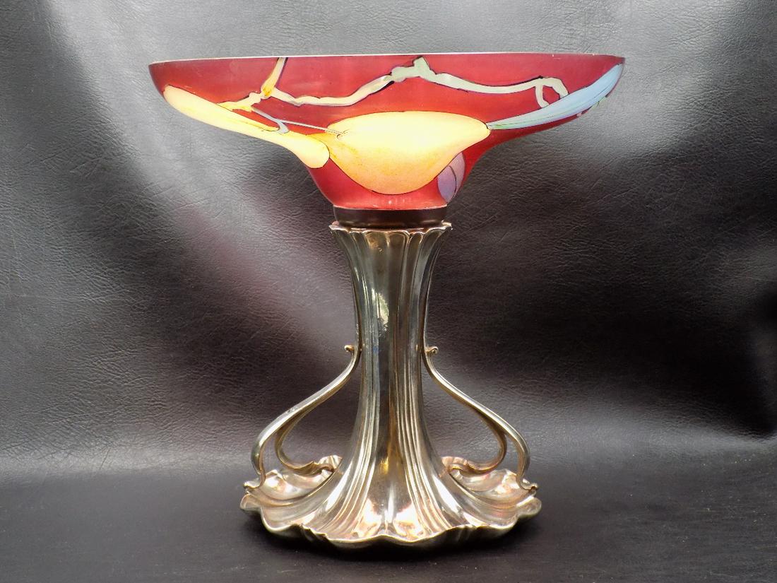 Lovely Pairpoint art glass fruit bowl (1 of 12)