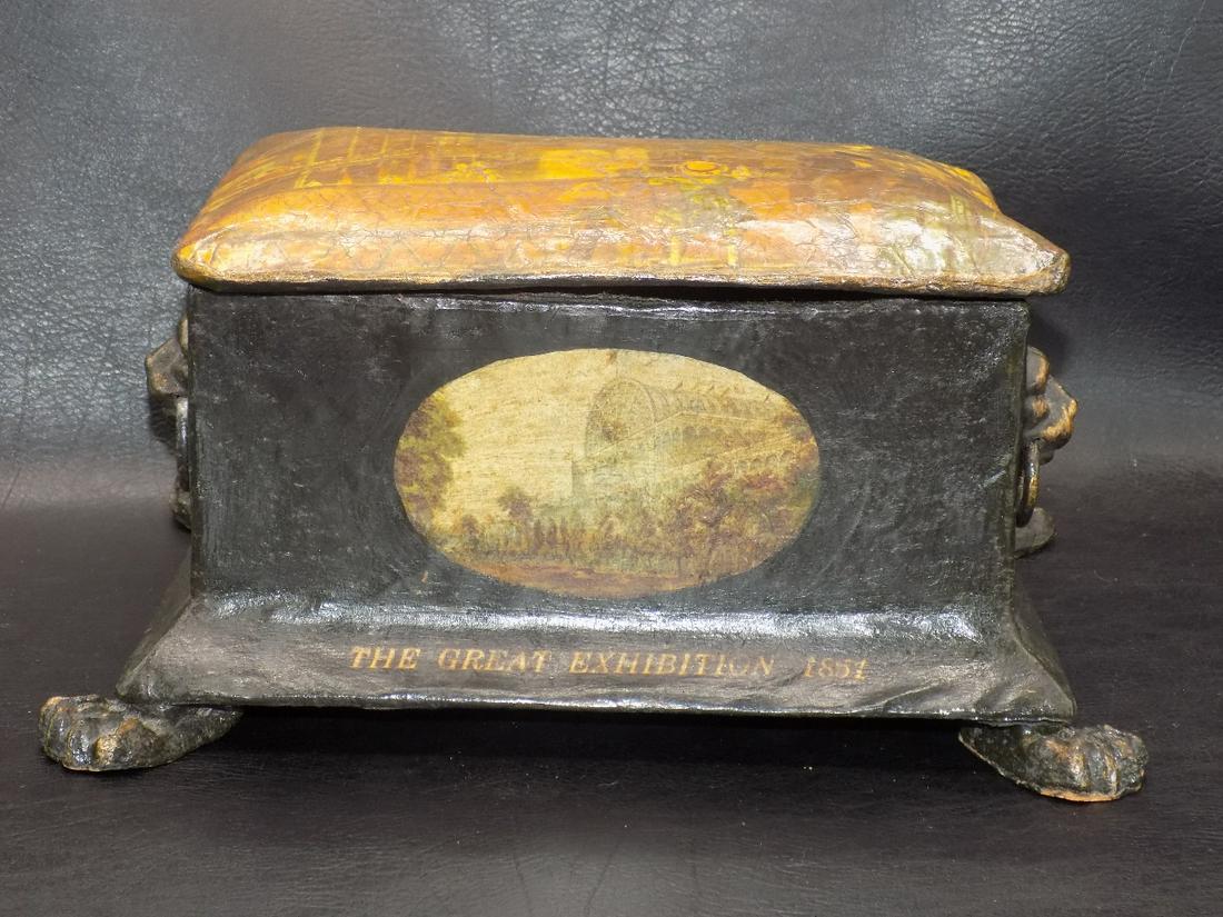 Rare The Great Exhibition 1851 highly decorated box (1 of 13)