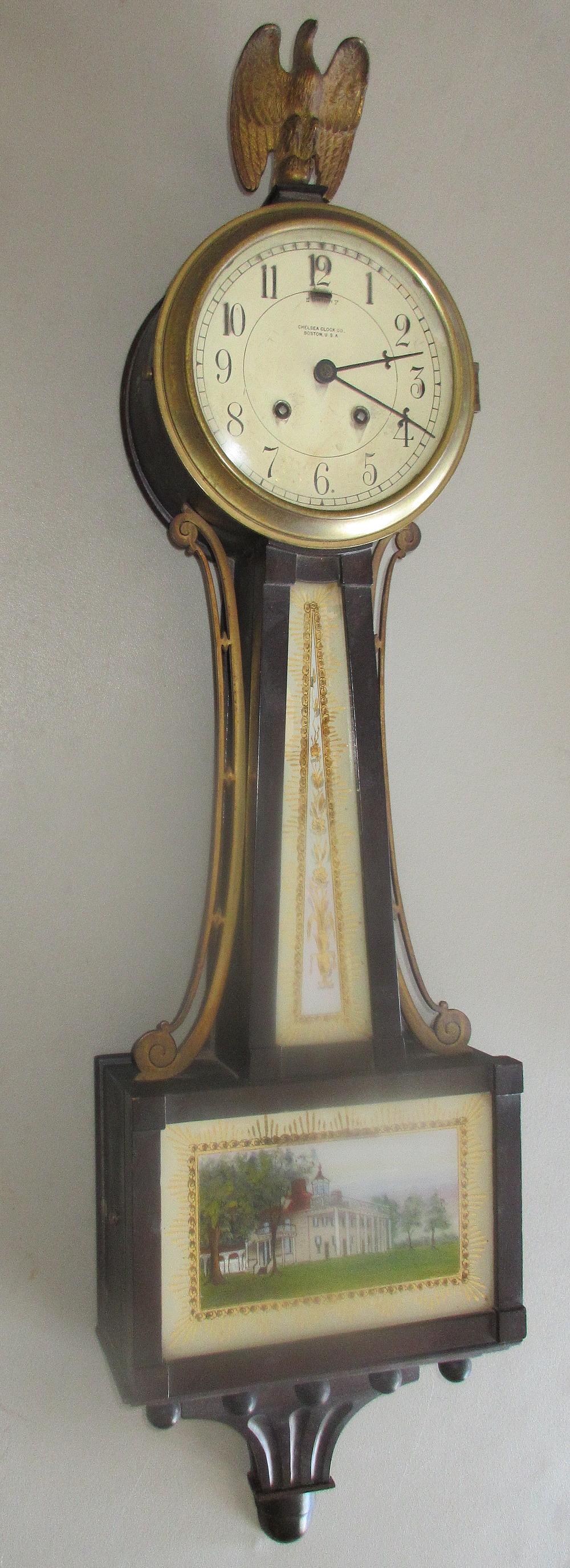 Antique Chelsea banjo clock (1 of 6)