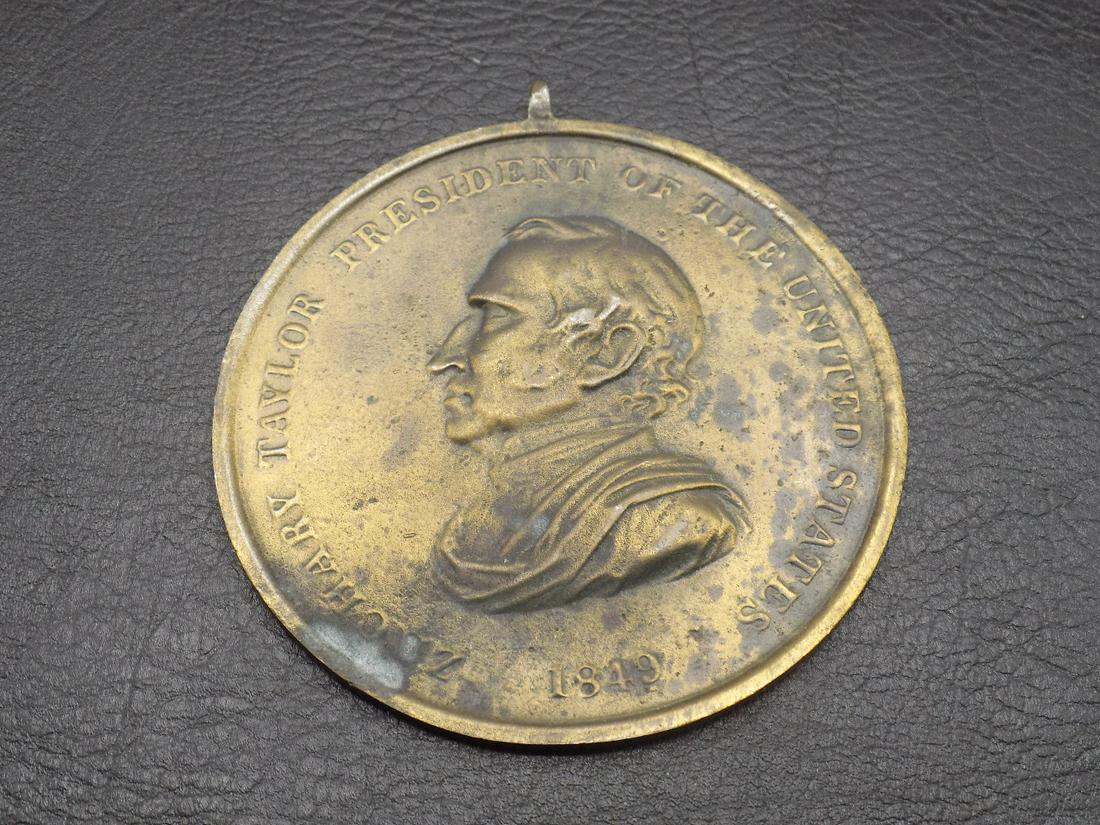 Vintage Native American Indian Presidential Peace Medal with Zachery Taylor (1 of 4)