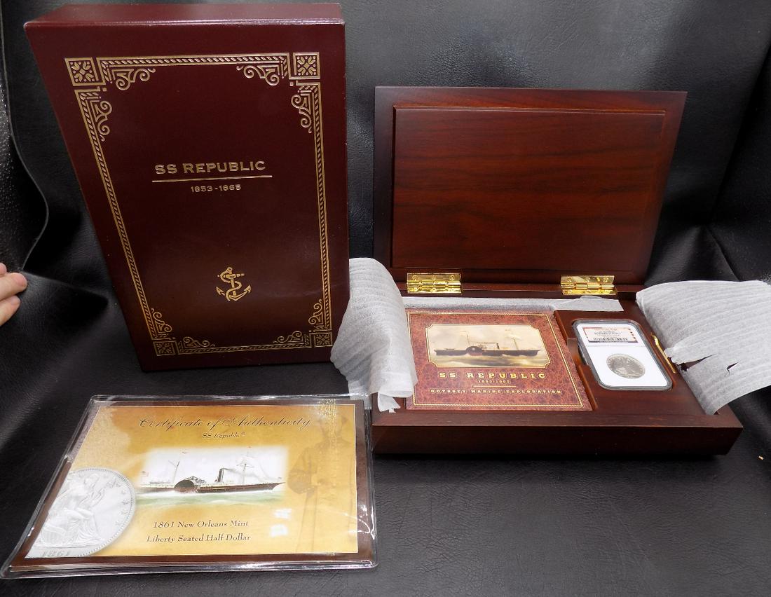 Vintage Commemorative SS Republic 1853-1856 Set (1 of 10)