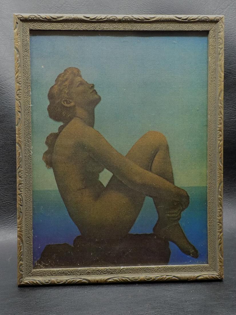 Vintage Maxfield Parrish: Vintage Maxfield Parrish. Beautiful colors. Great quality and detail. In very good original as found condition. 9 ¼ tall x 7 ¼