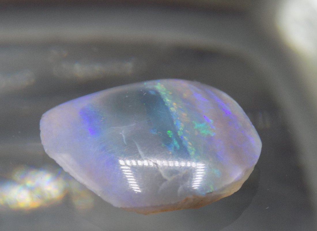 Beautiful Fire Opal Gemstone 17 by 14  mm (1 of 6)