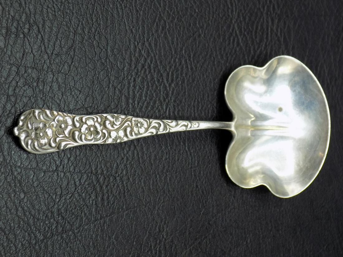 Fancy vintage sterling silver bonbon spoon (1 of 4)