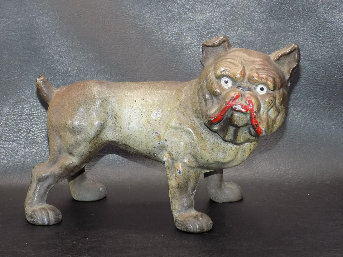 Vintage cast iron dog doorstop. (1 of 8)