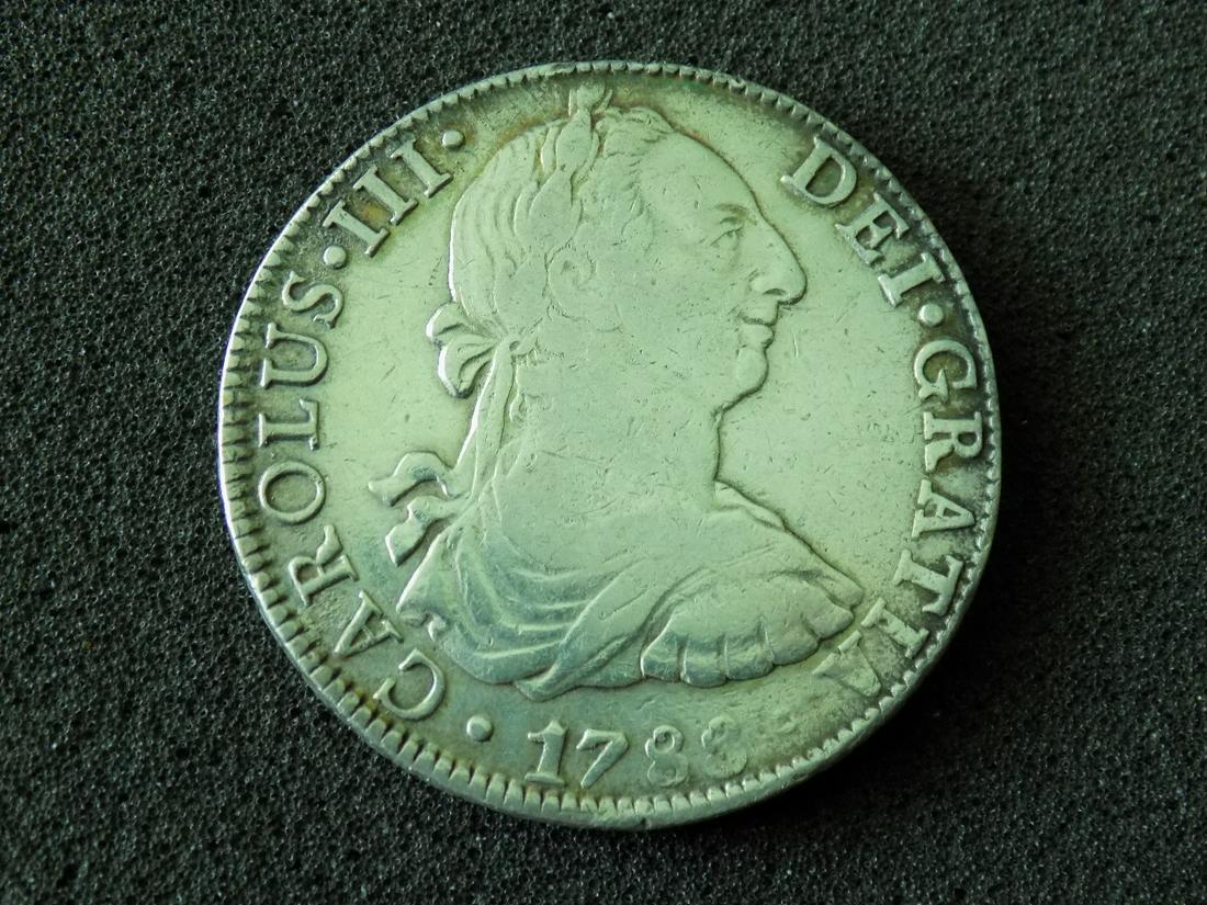 1788 Spanish Colonial  8 Reales Pirate Treasure coin (1 of 4)
