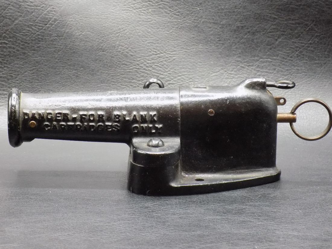 Rare late 1800’s alarm cannon (1 of 10)