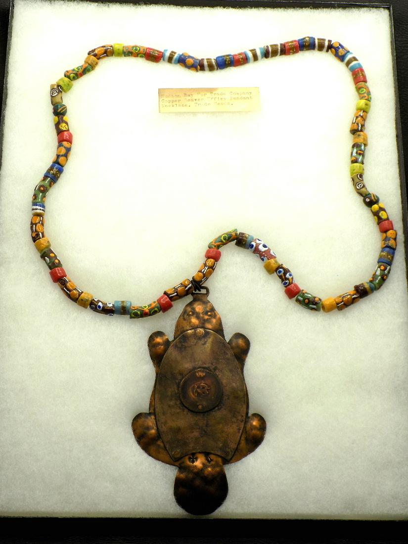 Native American Indian Hudson Bay style trade bead necklace (1 of 10)
