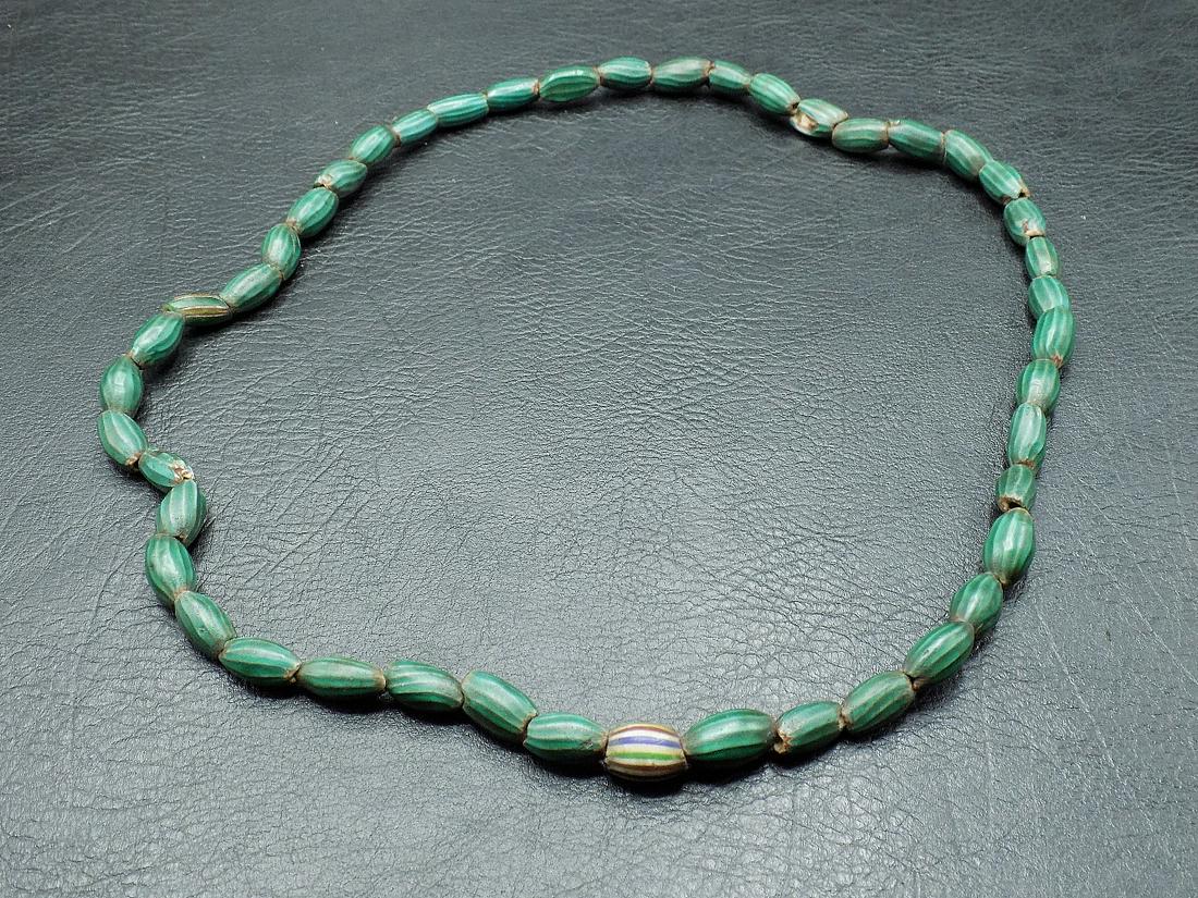 Antique Native American Indian trade bead necklace (1 of 7)
