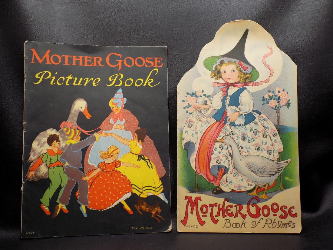 Two beautifully illustrated early 1900’s Mother Goose Childrens books (1 of 8)