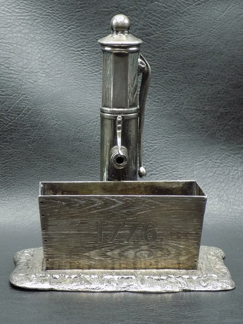 Unusual figural vintage pump for match or toothpick holder (1 of 7)