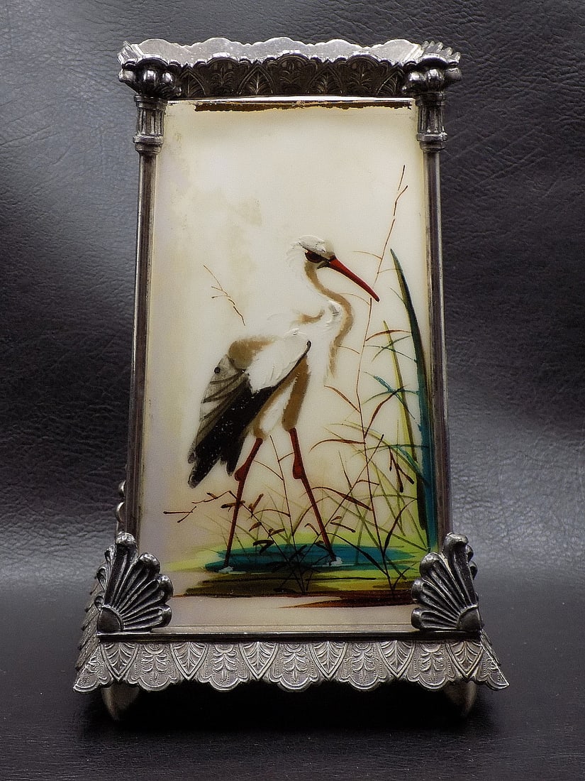 large antique Mount Washington Smith Bros. vase (1 of 7)