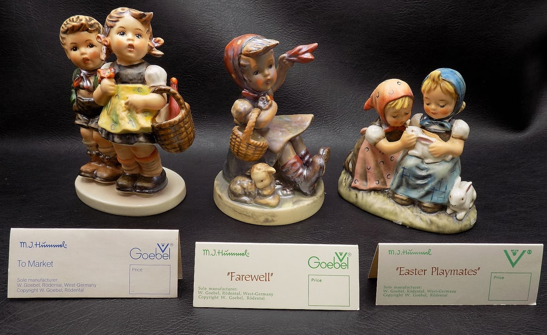 Three vintage Goebel Hummel  figures (1 of 5)