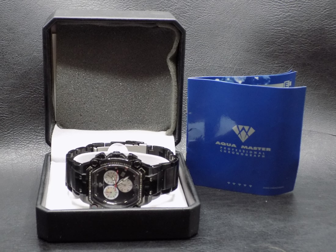 Vintage Aqua Master Professional chronograph men’s wristwatch (1 of 12)