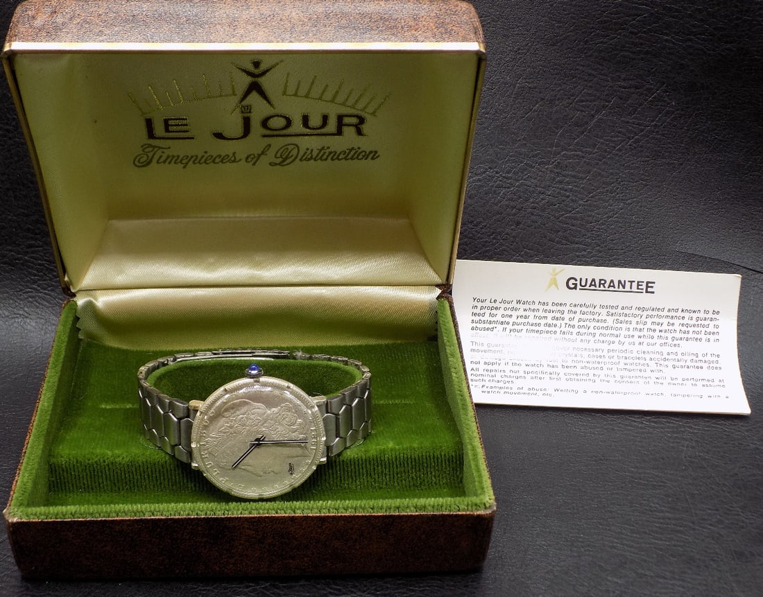 Vintage Le Jour time piece of distinction men’s watch (1 of 13)