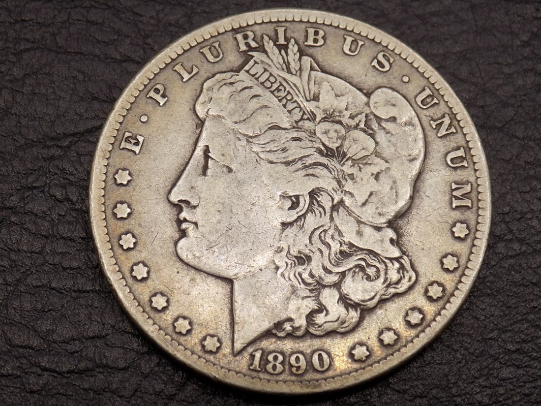 1890 Carson City Morgan silver dollar (1 of 2)
