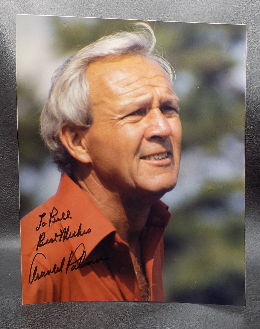 Autograph photo Arnold Palmer (1 of 5)