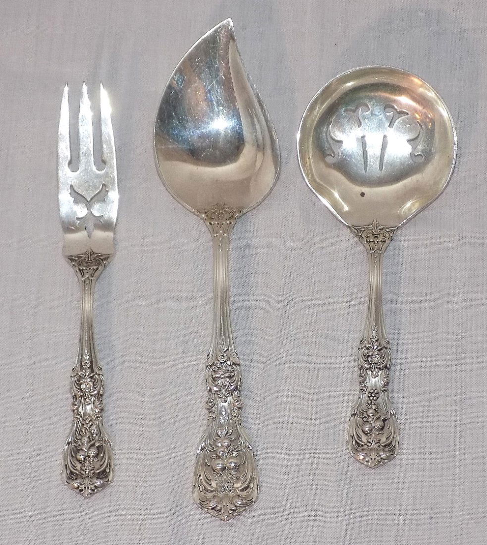 3 Reed and Barton Francis 1st sterling silver serving pieces (1 of 5)