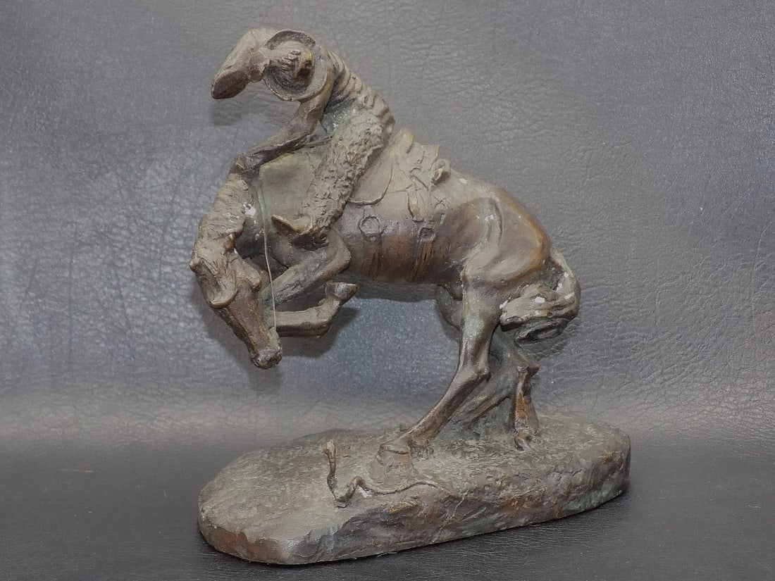 Neat Remington bronze The Rattlesnake (1 of 7)