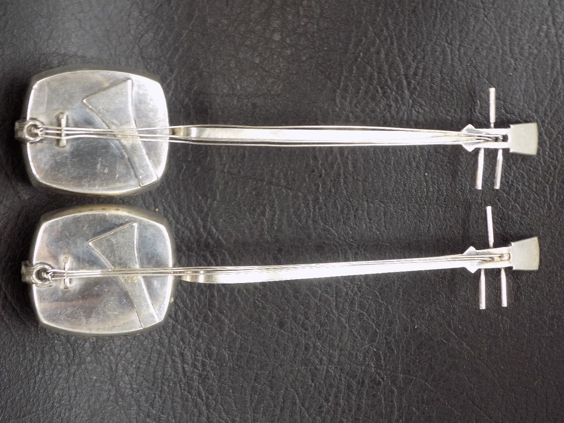 Ornate vintage Oriental sterling salt and pepper shakers (1 of 6)