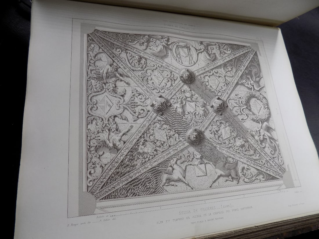 Rare 1866 L Art Architectural En France book (1 of 18)
