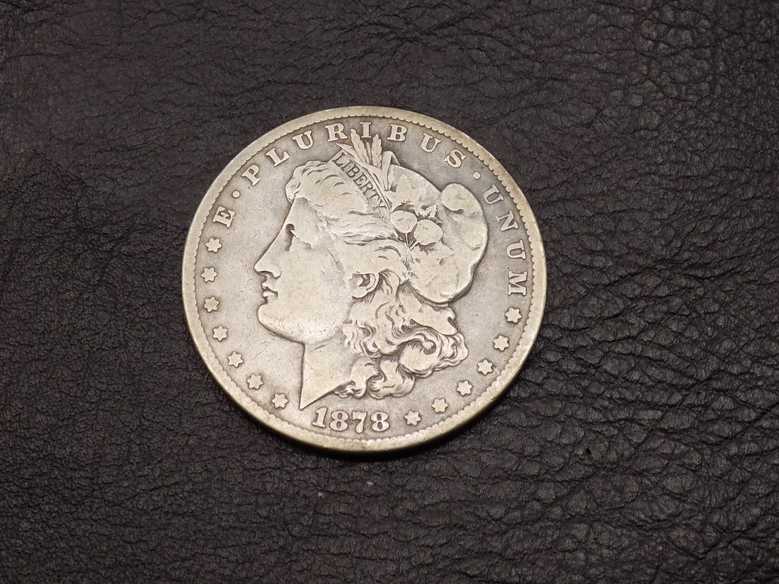 1878 Carson City Morgan silver dollar. (1 of 2)