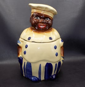 Vintage Black Americana cookie jar.