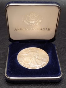 Uncirculated American Eagle 1989 in original box