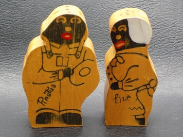 Vintage Black Americana salt and pepper shakers