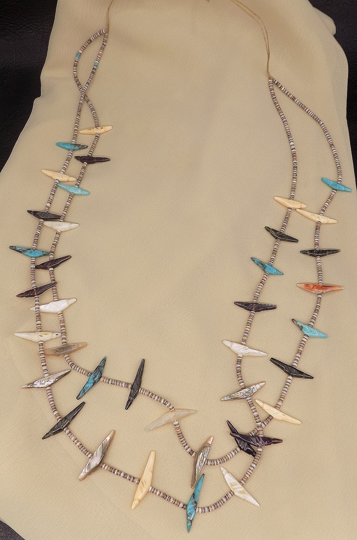 Vintage Native American Indian fetish necklace (1 of 5)