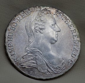 1780 Maria Theresia one thaler.