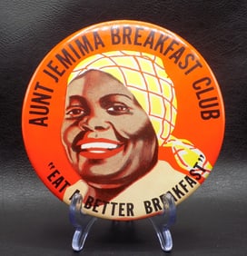 Vintage Black Americana Aunt Jemima Breakfast Club wall plaque