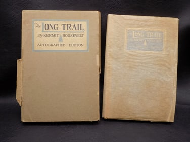 The Long Trail by Kermit Roosevelt. Son of Teddy Roosevelt