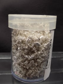 5 ounce tube of crystalline silver bullion