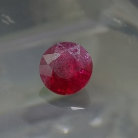 Beautiful .75 ruby gemstone