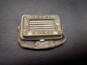 1893 Chicago Worlds Fair coin purse