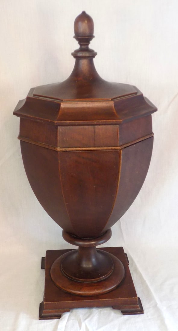 Antique 1800’s wood knife box (1 of 5)