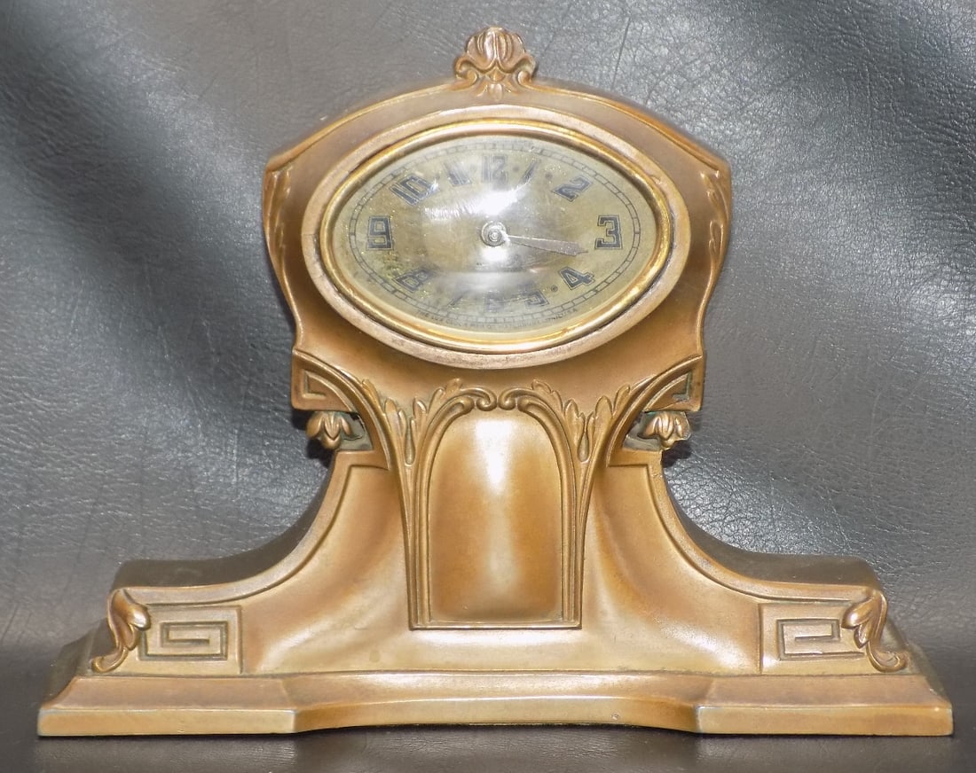 Art Deco Lux clock Waterbury Conn (1 of 9)